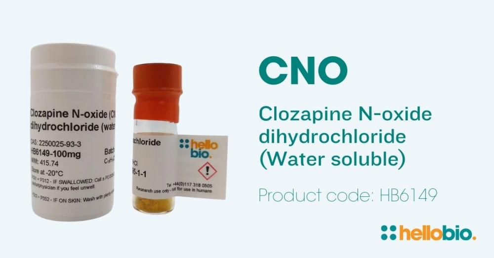 CNO dihydrochloride stability and storage guidance – Hello Bio technical support
