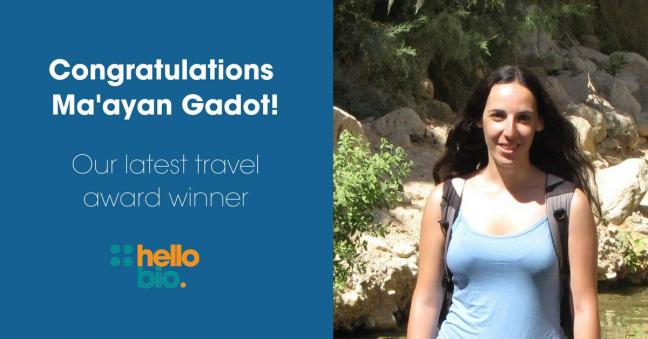 Travel Award Winner Ma'ayan Gadot