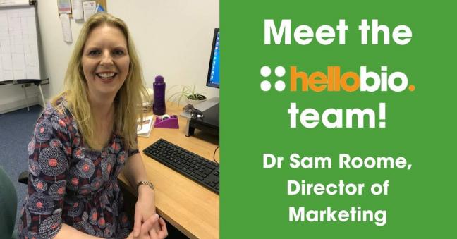 Meet the Hello Bio Team: Dr Sam Roome