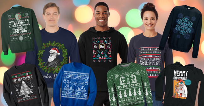Ten Cosy Christmas Jumpers for Scientists