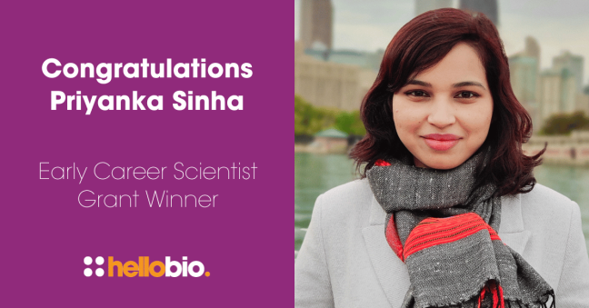 Meet our Early Career Scientist Grant Winner Priyanka Sinha