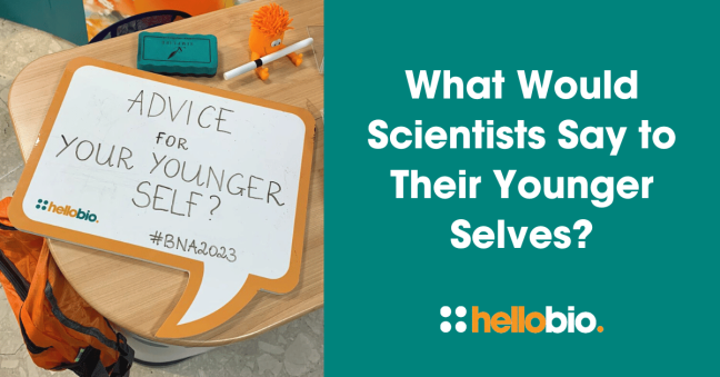 What Would Scientists Say to Their Younger Selves?