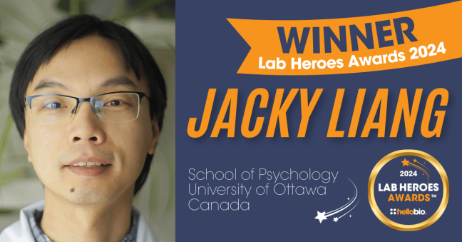 Meet Our Lab Heroes Awards™ 2024 Winner: Jacky Liang
