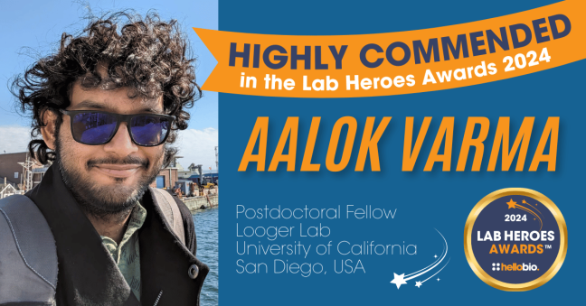 Meet Our Lab Heroes Awards™ 2024 Highly Commended Nominees: Aalok Varma