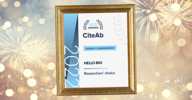 We've been Highly Commended in the 2022 CiteAb Awards!