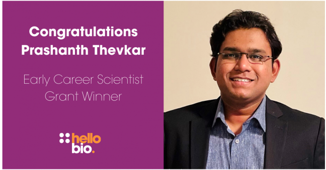 Meet our Early Career Scientist Grant Winner Prashanth Thevkar