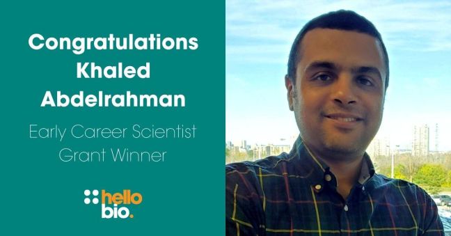 Meet our Early Career Scientist Grant Winner Khaled Abdelrahman