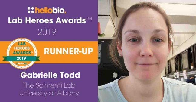 Meet Our Lab Heroes Awards-TM 2019 Runner-Up: Gabrielle Todd