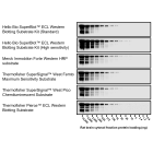 Figure 1. Representative blots for Neurofilament L of SuperBlot<sup>TM</sup> ECL Western Blotting Substrate Kit (High sensitivity) and competitor solutions