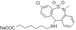 Tianeptine sodium salt