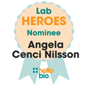 Angela Cenci Nilsson, Lab Heroes 2017 Nominee Angela Cenci Nilsson, Lab Heroes 2017 Nominee