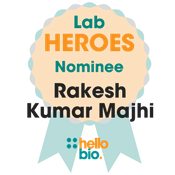 Rakesh Kumar Majhi Lab Heroes 2017 nominee Rakesh Kumar Majhi Lab Heroes 2017 nominee
