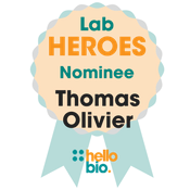 Thomas Olivier, Lab Heroes 2017 Nominee Thomas Olivier, Lab Heroes 2017 Nominee