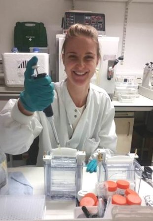 Sandrine Wauters, Hello Bio travel award winner Sandrine Wauters, Hello Bio travel award winner