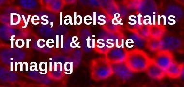 Dyes, Labels and Stains for Cell and Tissue imaging Cell imaging dyes, labels and stains