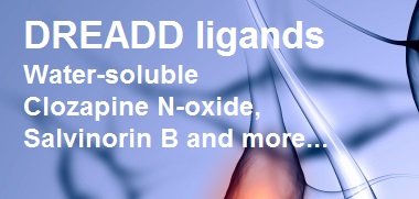 DREADD ligand range DREADD ligands