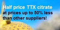 Half price tetrodotoxin citrate Half price tetrodotoxin citrate